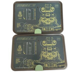 2 LEGO Ninjago Movie Sorting Boxes *Empty*